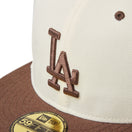 59FIFTY MLB Wool Visor ロサンゼルス・ドジャース クローム ブラウンバイザー - 14307679 - 700 | NEW ERA ニューエラ公式オンラインストア