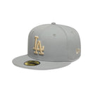 59FIFTY MLB Wordmark ロサンゼルス・ドジャース ライトグレー - 14731673 - 700 | NEW ERA ニューエラ公式オンラインストア