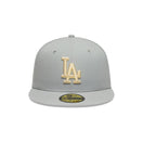 59FIFTY MLB Wordmark ロサンゼルス・ドジャース ライトグレー - 14731673 - 700 | NEW ERA ニューエラ公式オンラインストア