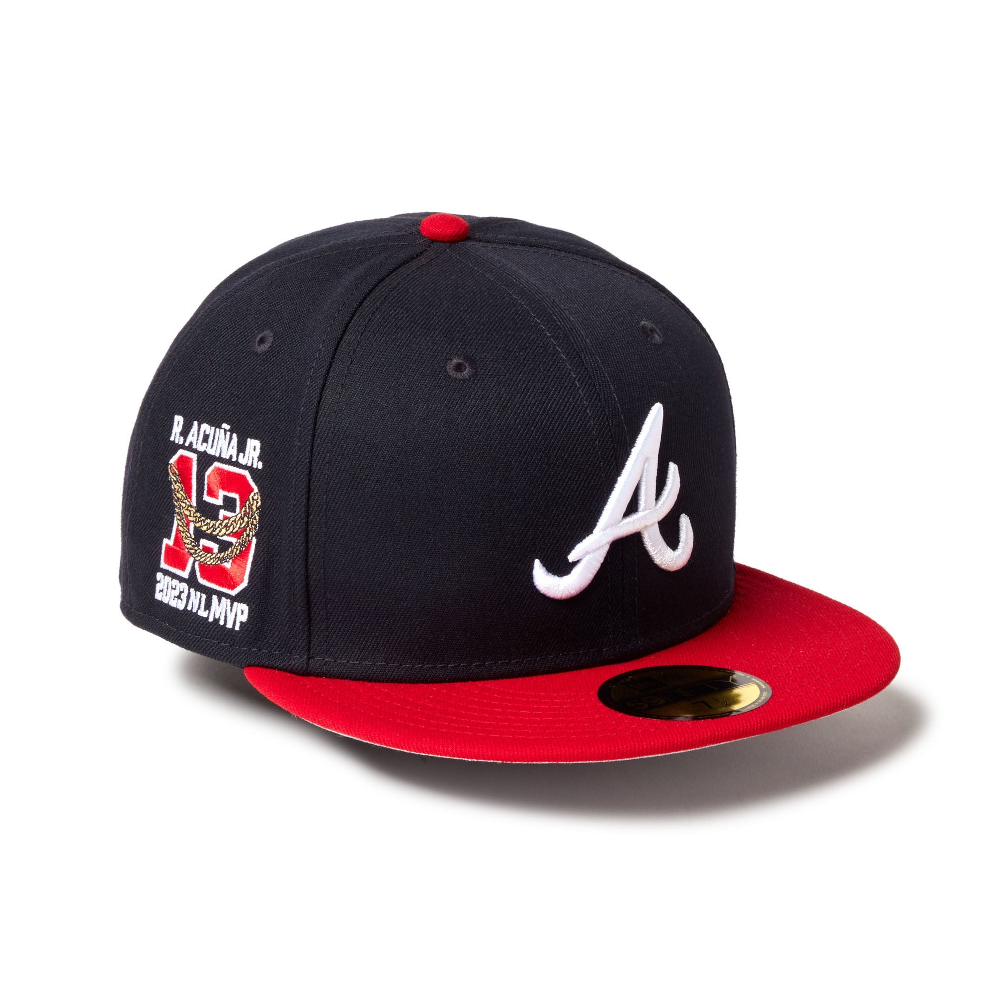 59FIFTY Raffia Front アトランタ・ブレーブス ベガスゴールド