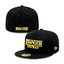 59FIFTY NETFLIX STRANGER THINGS ストレンジャー・シングス オールオーバー ブラック - 14867821-700 | NEW ERA ニューエラ公式オンラインストア