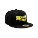 59FIFTY NETFLIX STRANGER THINGS ストレンジャー・シングス オールオーバー ブラック - 14867821-700 | NEW ERA ニューエラ公式オンラインストア