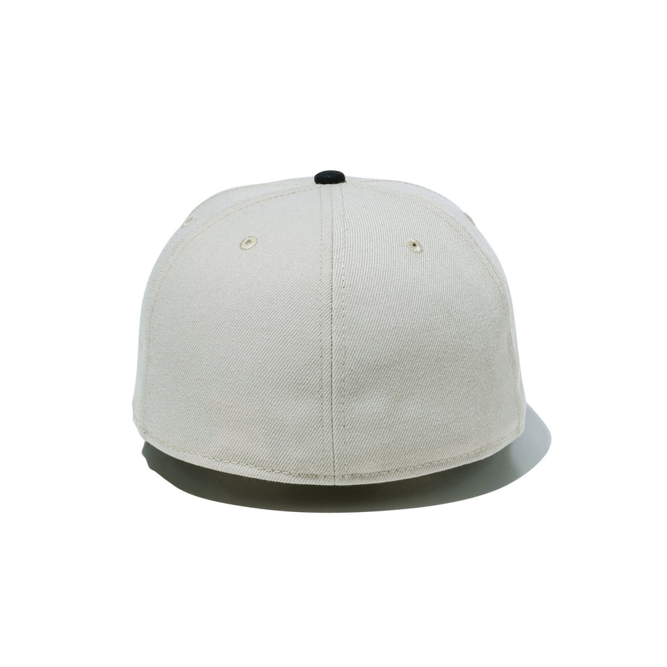 59FIFTY NEW ERA Script Logo ストーン ネイビーバイザー - 14520625 - 700 | NEW ERA ニューエラ公式オンラインストア