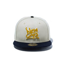 59FIFTY NEW ERA Script Logo ストーン ネイビーバイザー - 14520625 - 700 | NEW ERA ニューエラ公式オンラインストア