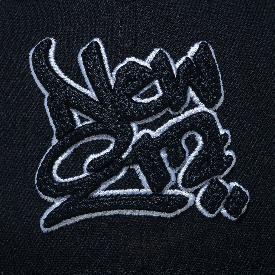 59FIFTY NEW ERA Script Logo ブラック - 14520627 - 700 | NEW ERA ニューエラ公式オンラインストア