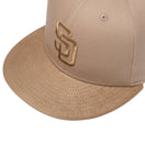 59FIFTY Nuance Color サンディエゴ・パドレス キャメル - 14866611-700 | NEW ERA ニューエラ公式オンラインストア