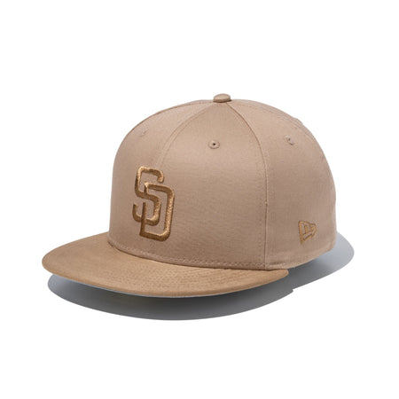 59FIFTY Nuance Color サンディエゴ・パドレス キャメル スウェード