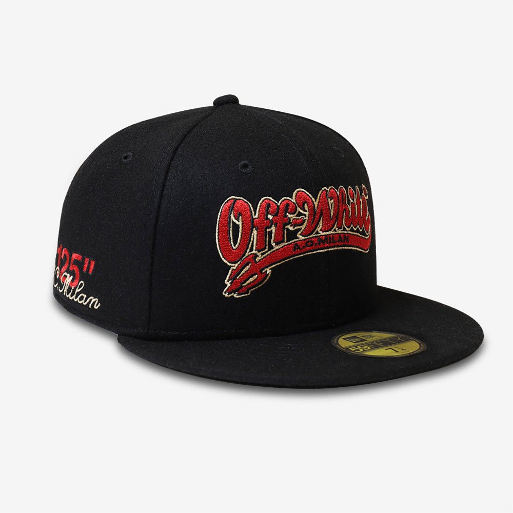 59FIFTY Off-White x AC Milan 2024 オフホワイト AC ミラン ブラック