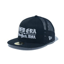 59FIFTY トラッカー Old English ブラック - 14743775 - 700 | NEW ERA ニューエラ公式オンラインストア