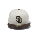 59FIFTY Paisley Under Visor サンディエゴ・パドレス クローム ウォルナット ペイズリーアンダーバイザー - 14908308-700 | NEW ERA ニューエラ公式オンラインストア