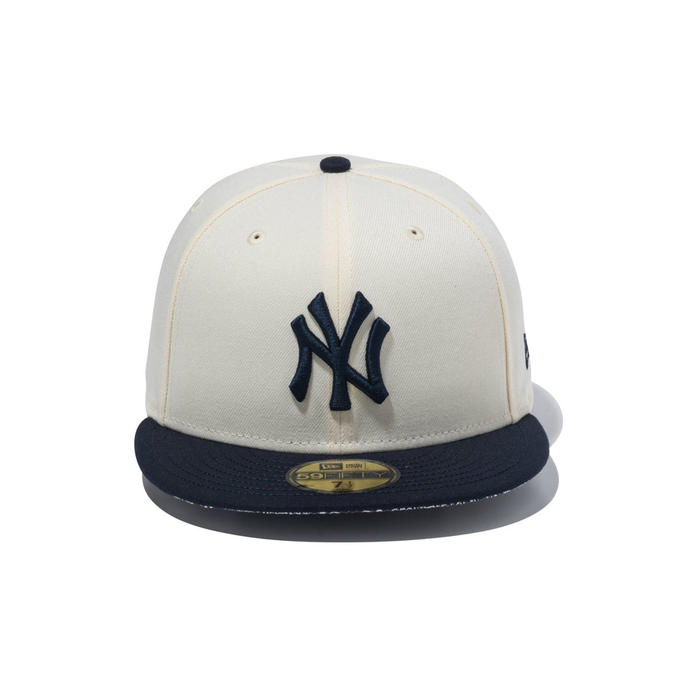 59FIFTY Paisley Undervisor ニューヨーク・ヤンキース クローム