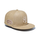 59FIFTY Paper Straw ニューヨーク・ヤンキース ナチュラル - 14379040-700 | NEW ERA ニューエラ公式オンラインストア