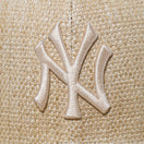 59FIFTY Paper Straw ニューヨーク・ヤンキース ナチュラル - 14379040-700 | NEW ERA ニューエラ公式オンラインストア