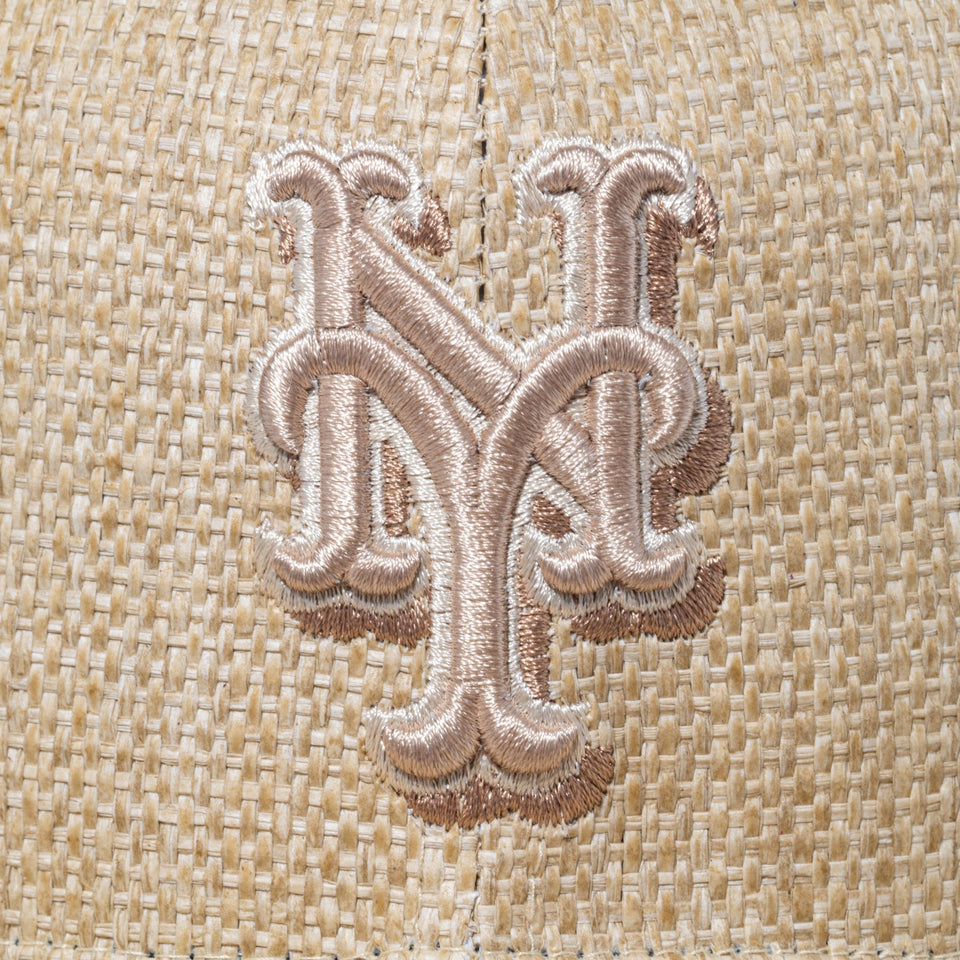59FIFTY Paper Straw ニューヨーク・メッツ ナチュラル - 14379042-700 | NEW ERA ニューエラ公式オンラインストア