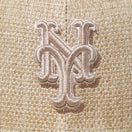 59FIFTY Paper Straw ニューヨーク・メッツ ナチュラル - 14379042-700 | NEW ERA ニューエラ公式オンラインストア