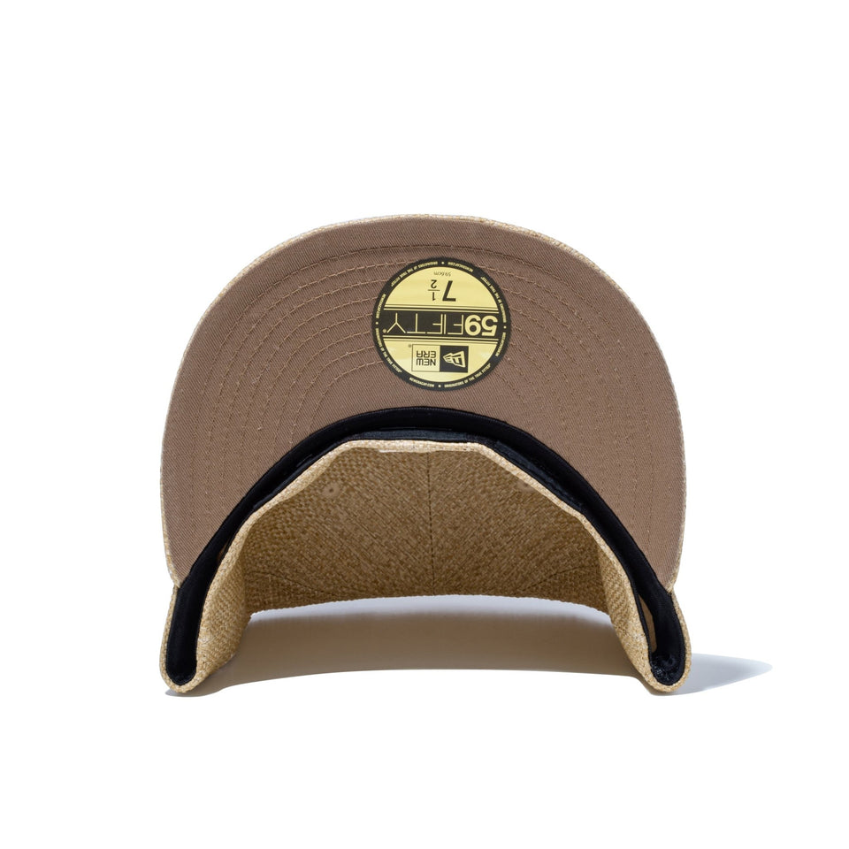 59FIFTY Paper Straw ニューヨーク・メッツ ナチュラル | ニューエラ