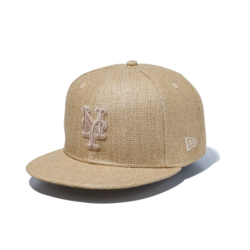 59FIFTY Paper Straw ニューヨーク・メッツ ナチュラル - 14379042-700 | NEW ERA ニューエラ公式オンラインストア