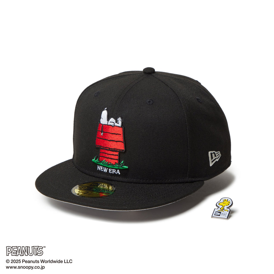レビュー高評価の商品 59FIFTY PEANUTS ピーナッツ スヌーピー ウッドストック ピンズ 帽子
