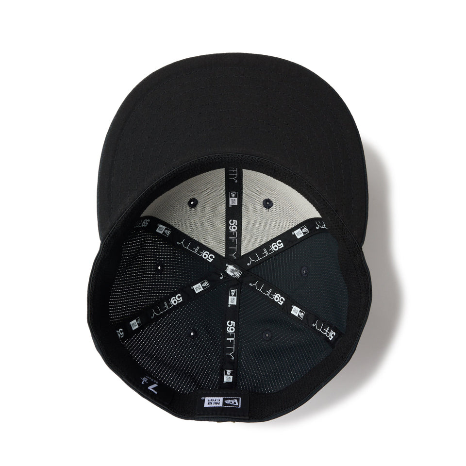 59FIFTY Performance Cap Dot Air ラバーパッチ ブラック - 14412073 - 700 | NEW ERA ニューエラ公式オンラインストア
