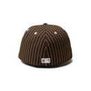 59FIFTY Pinstripe サンディエゴ・パドレス ウォルナット ピューターバイザー - 14307664 - 700 | NEW ERA ニューエラ公式オンラインストア
