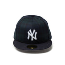 59FIFTY Powered by GORO NAKATSUGAWA（min - nano）ニューヨーク・ヤンキース ブラックウォッチ ネイビーバイザー - 14346956 - 700 | NEW ERA ニューエラ公式オンラインストア