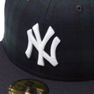 59FIFTY Powered by GORO NAKATSUGAWA（min - nano）ニューヨーク・ヤンキース ブラックウォッチ ネイビーバイザー - 14346956 - 700 | NEW ERA ニューエラ公式オンラインストア