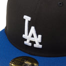 59FIFTY Powered by GORO NAKATSUGAWA（min - nano）ロサンゼルス・ドジャース ブラック ライトロイヤルバイザー - 14346957 - 700 | NEW ERA ニューエラ公式オンラインストア