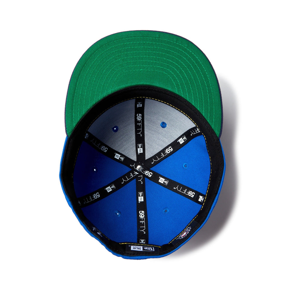 LP 59FIFTY ロサンゼルス・ドジャース ブラック × ホワイト