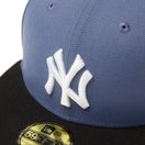 59FIFTY Powered by GORO NAKATSUGAWA（MIN - NANO） ニューヨーク・ヤンキース スレート ブラックバイザー - 14703382 - 700 | NEW ERA ニューエラ公式オンラインストア