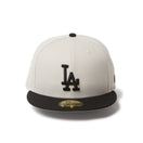 59FIFTY Powered by GORO NAKATSUGAWA（MIN - NANO） ロサンゼルス・ドジャース ストーン ブラックバイザー - 14703384 - 700 | NEW ERA ニューエラ公式オンラインストア