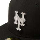 59FIFTY Rhinestone Badge ラインストーンバッジ ニューヨーク･メッツ ブラック - 14668128-700 | NEW ERA ニューエラ公式オンラインストア