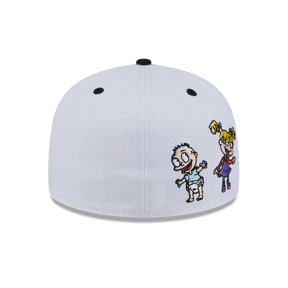 59FIFTY Rugrats ラグラッツ ホワイト ブラックバイザー - 14747090-700 | NEW ERA ニューエラ公式オンラインストア