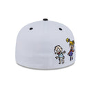 59FIFTY Rugrats ラグラッツ ホワイト ブラックバイザー - 14747090-700 | NEW ERA ニューエラ公式オンラインストア
