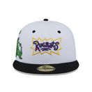 59FIFTY Rugrats ラグラッツ ホワイト ブラックバイザー - 14747090-700 | NEW ERA ニューエラ公式オンラインストア
