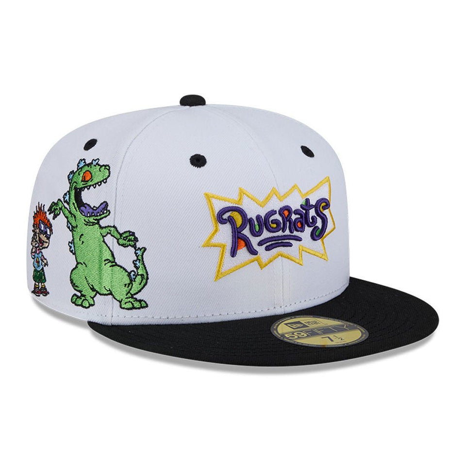59FIFTY Rugrats ラグラッツ ホワイト ブラックバイザー - 14747090-700 | NEW ERA ニューエラ公式オンラインストア