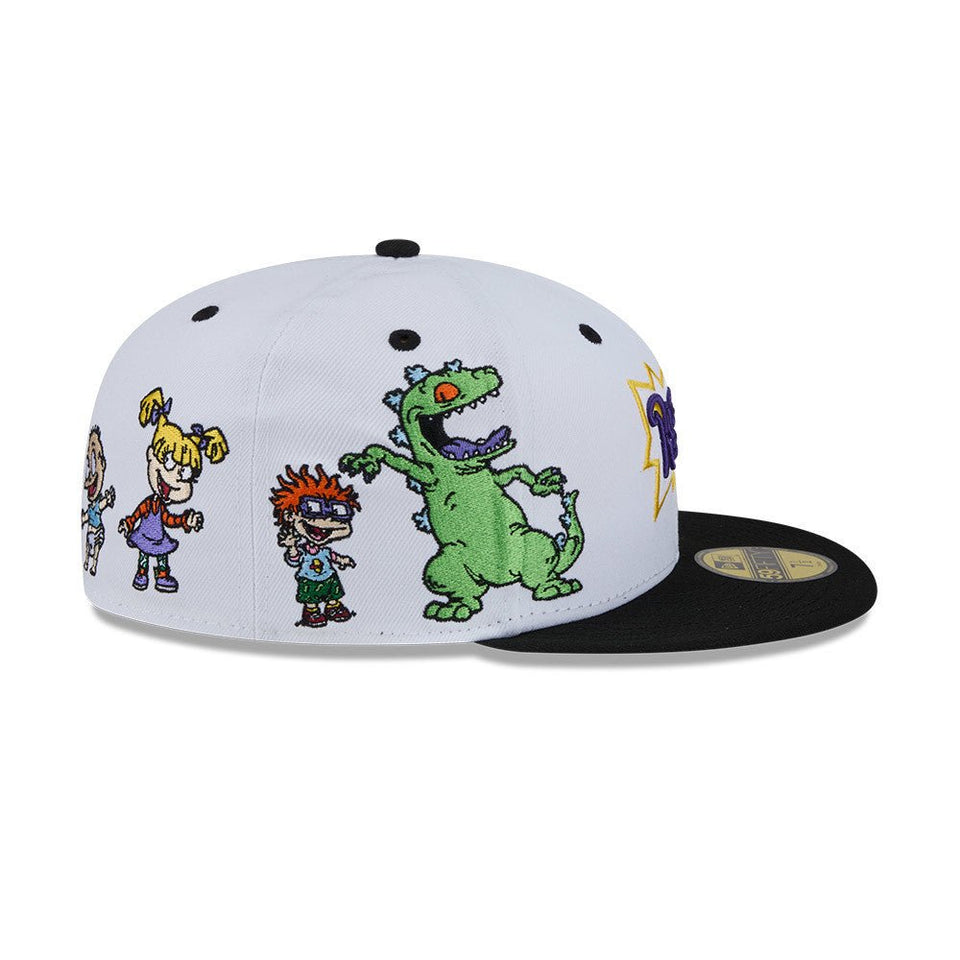 59FIFTY Rugrats ラグラッツ ホワイト ブラックバイザー - 14747090-700 | NEW ERA ニューエラ公式オンラインストア