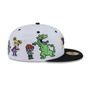 59FIFTY Rugrats ラグラッツ ホワイト ブラックバイザー - 14747090-700 | NEW ERA ニューエラ公式オンラインストア