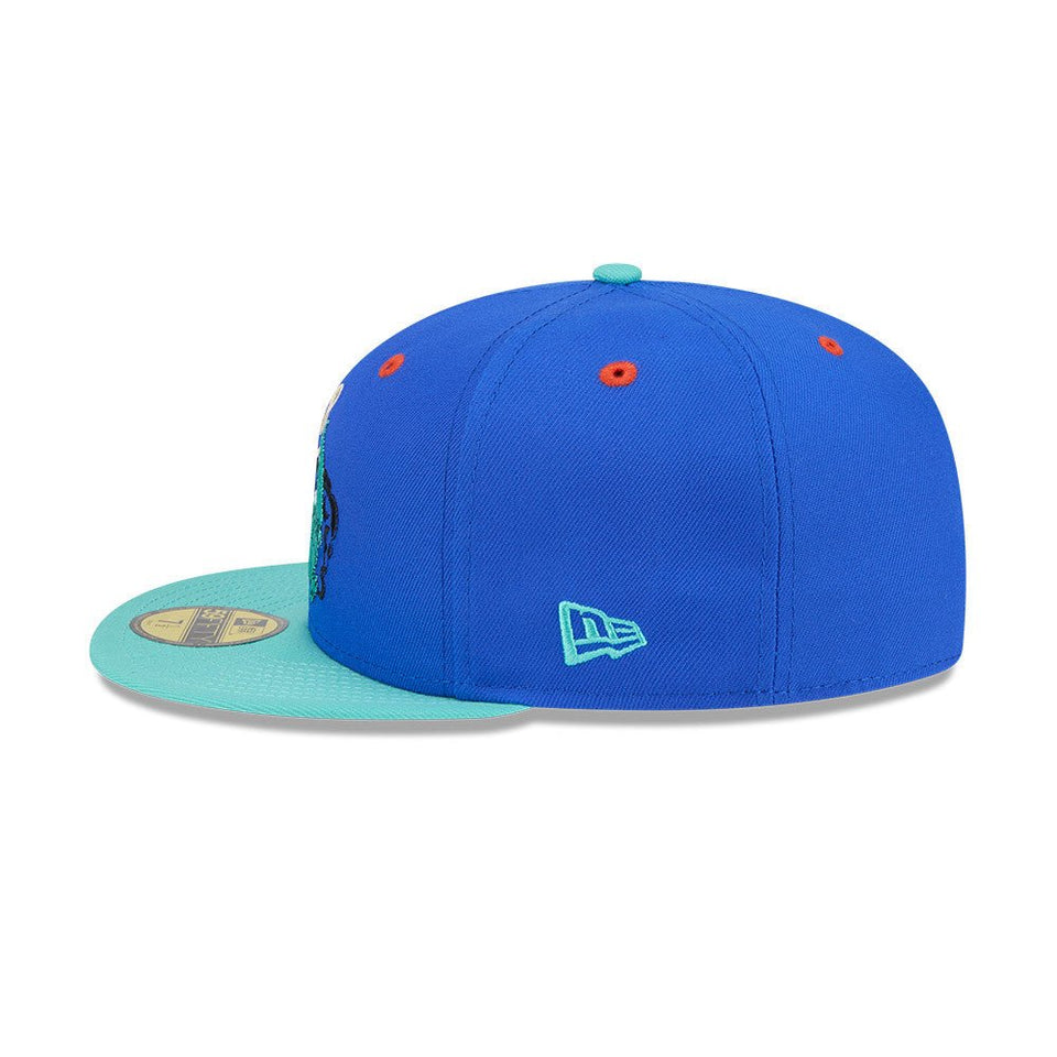 59FIFTY Rugrats ラグラッツ ブルー グリーンバイザー - 14747091-700 | NEW ERA ニューエラ公式オンラインストア
