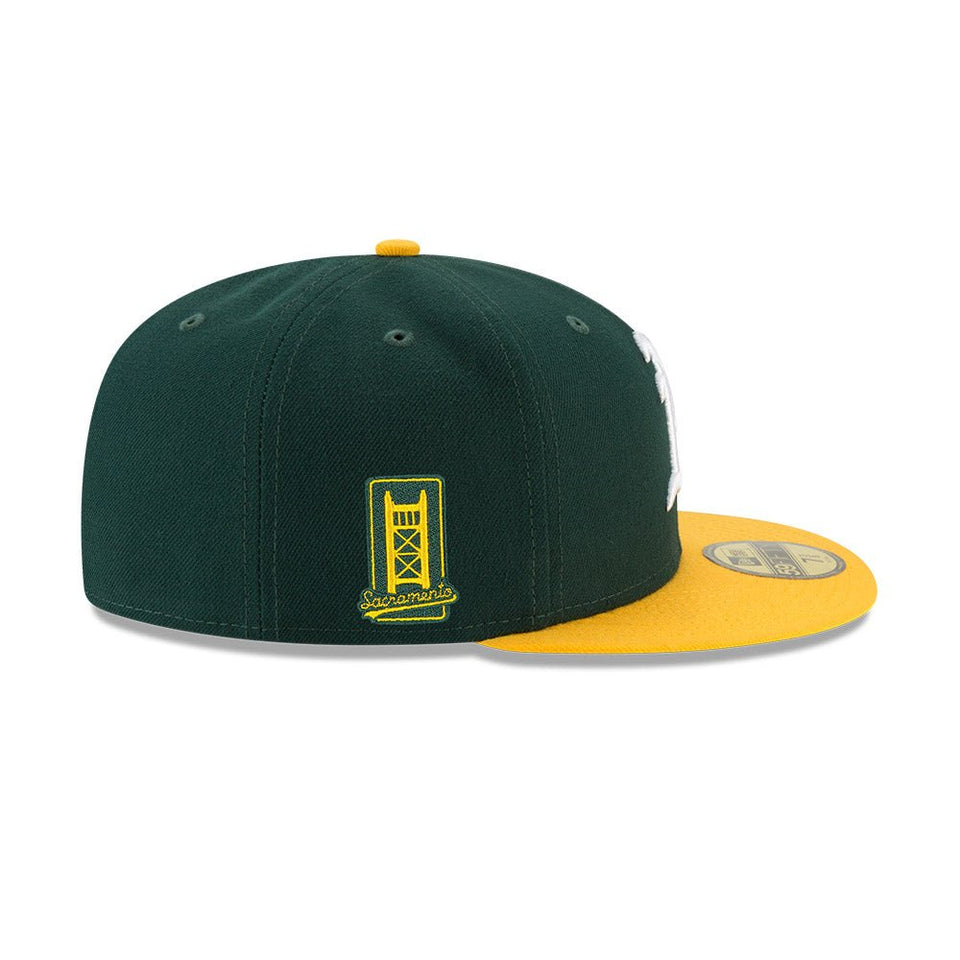 59FIFTY アスレチックス Sacramento Side Patch ホーム - 14774442 - 700 | NEW ERA ニューエラ公式オンラインストア