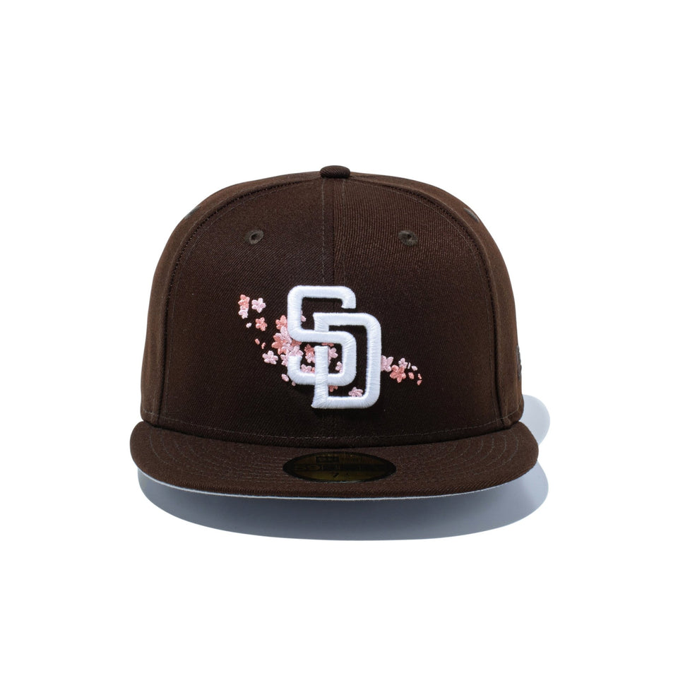 59FIFTY Sakura Pack サンディエゴ・パドレス バーントウッド - 14523120 - 700 | NEW ERA ニューエラ公式オンラインストア