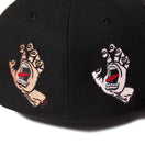 59FIFTY SANTA CRUZ オールオーバー スクリーミングハンド ブラック - 14384270 - 700 | NEW ERA ニューエラ公式オンラインストア