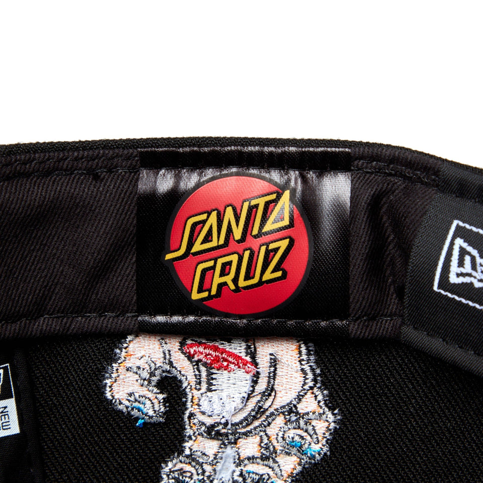 59FIFTY SANTA CRUZ オールオーバー スクリーミングハンド ブラック - 14384270 - 700 | NEW ERA ニューエラ公式オンラインストア