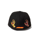 59FIFTY SANTA CRUZ オールオーバー スクリーミングハンド ブラック - 14384270 - 700 | NEW ERA ニューエラ公式オンラインストア