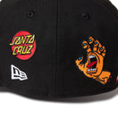 59FIFTY SANTA CRUZ オールオーバー スクリーミングハンド ブラック - 14384270 - 700 | NEW ERA ニューエラ公式オンラインストア