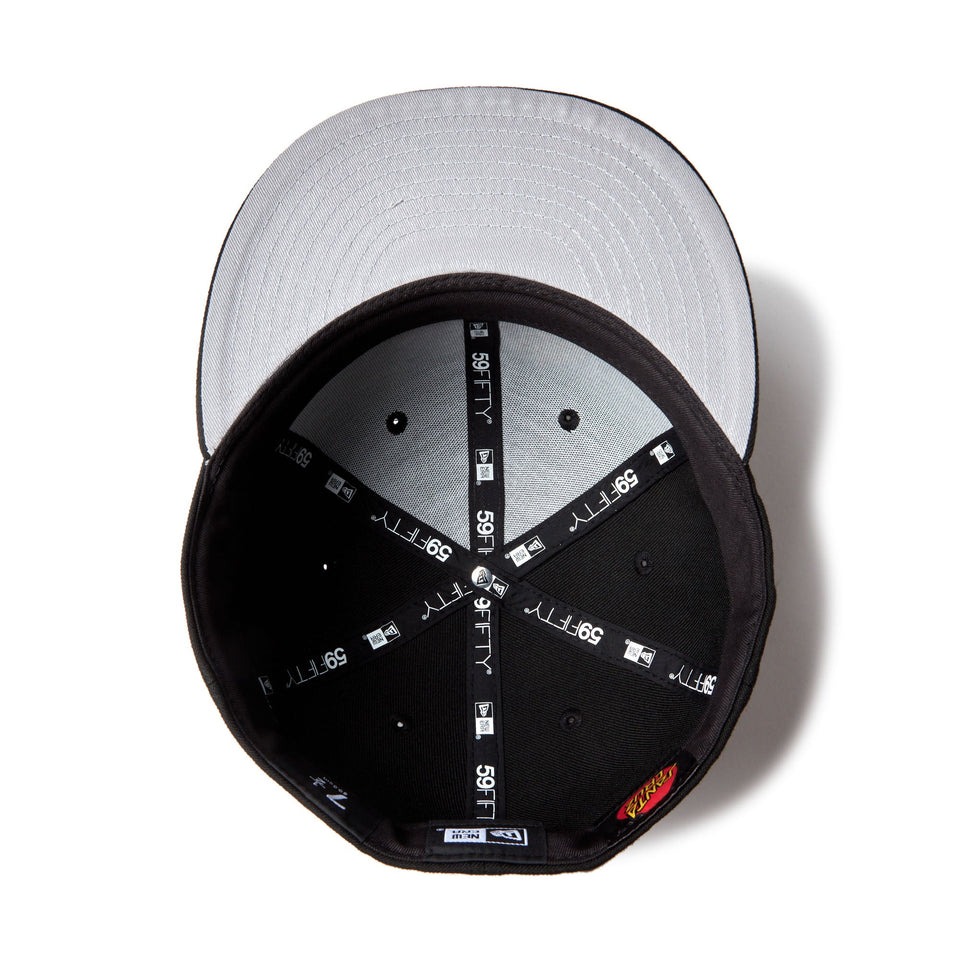 59FIFTY SANTA CRUZ 3スクリーミングハンド ブラック - 14384271 - 700 | NEW ERA ニューエラ公式オンラインストア