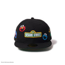 59FIFTY SESAME STREET セサミストリート オールオーバー ブラック - 14682620 - 700 | NEW ERA ニューエラ公式オンラインストア