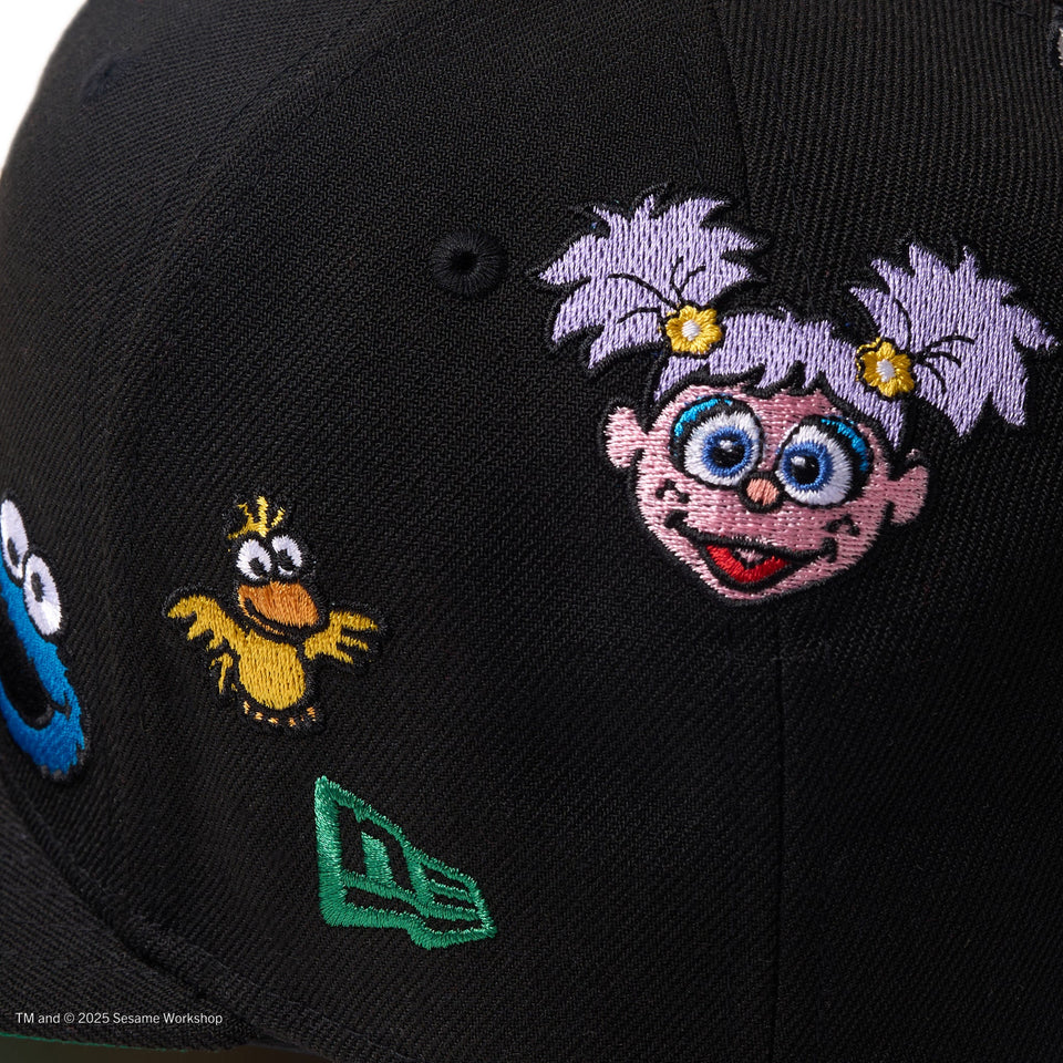 59FIFTY SESAME STREET セサミストリート オールオーバー ブラック - 14682620 - 700 | NEW ERA ニューエラ公式オンラインストア