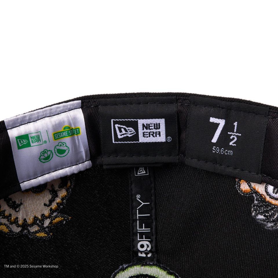 59FIFTY SESAME STREET セサミストリート オールオーバー ブラック - 14682620 - 700 | NEW ERA ニューエラ公式オンラインストア