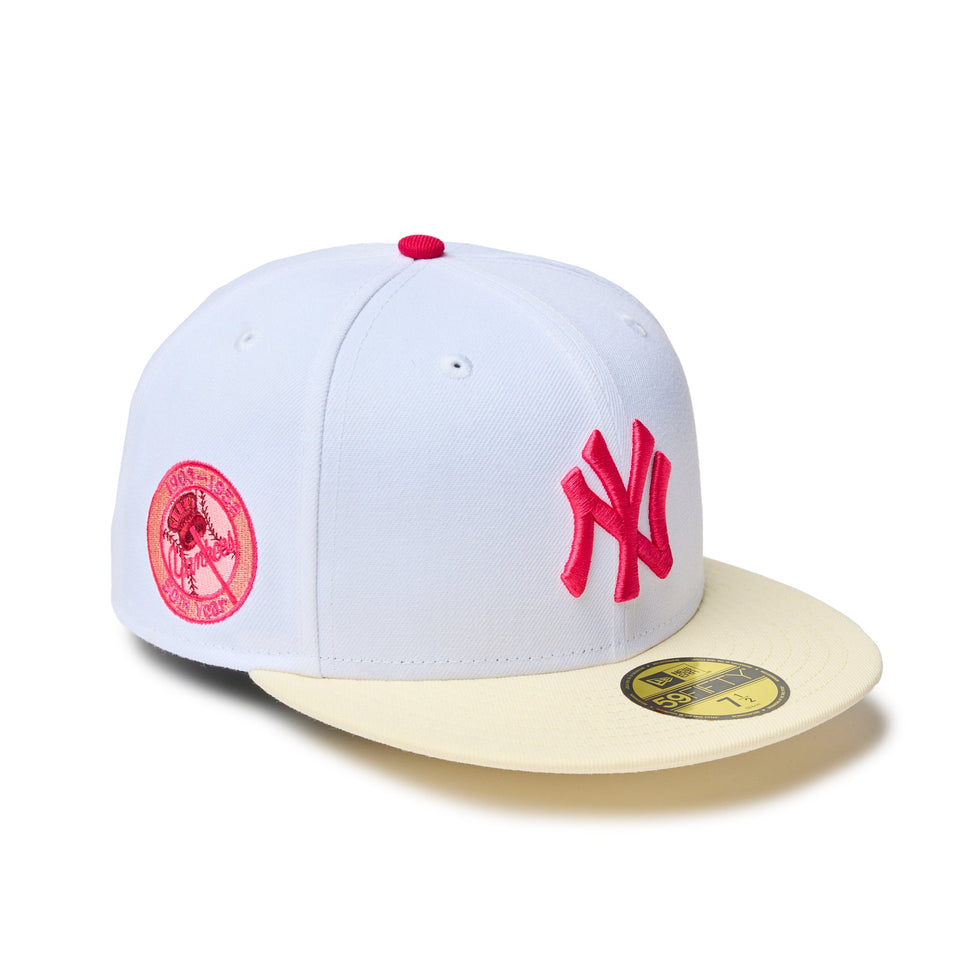 59FIFTY Shaved Ice ニューヨーク・ヤンキース ホワイト/クロームホワイト - 14388825 - 700 | NEW ERA ニューエラ公式オンラインストア