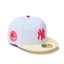 59FIFTY Shaved Ice ニューヨーク・ヤンキース ホワイト/クロームホワイト - 14388825 - 700 | NEW ERA ニューエラ公式オンラインストア